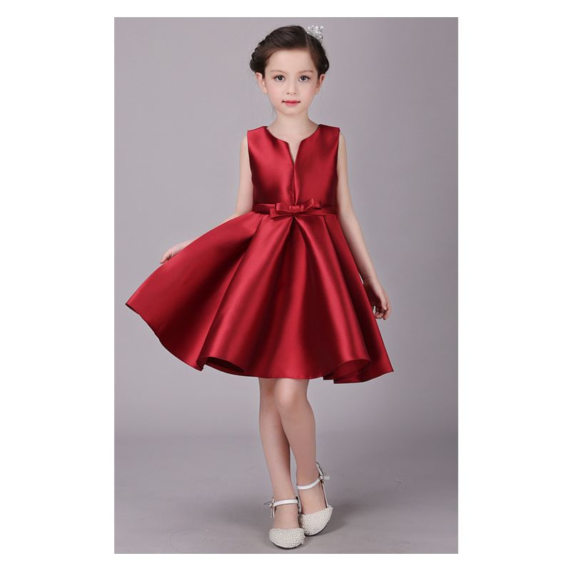 red cocktail dress for kids