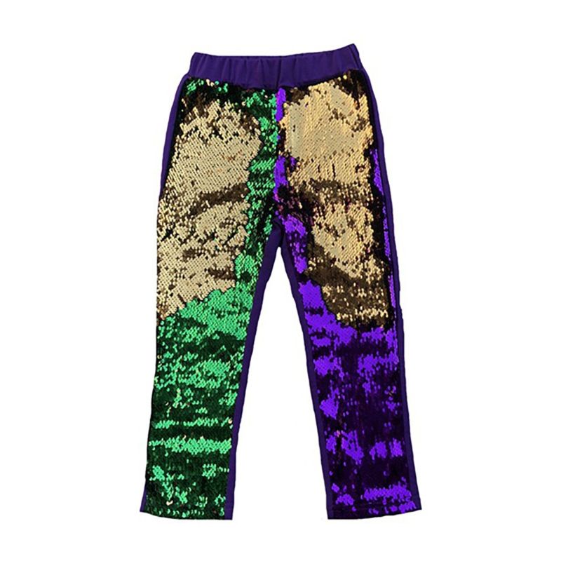 mardi gras sequin pants