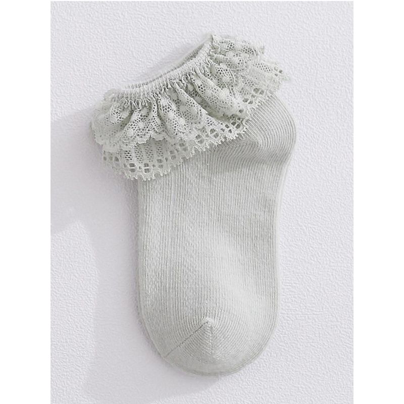 Wholesale Baby Girl Lace Decor Socks 200722942 - kiskis