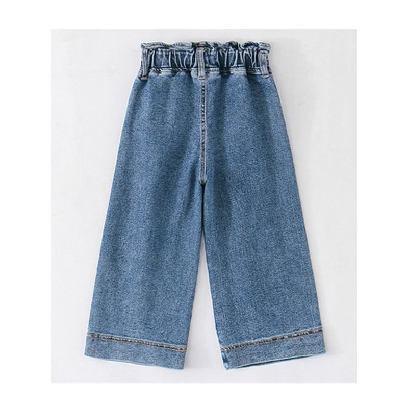 Wholesale Kid Girl Wide Leg Jeans 200908673 - kiskissin