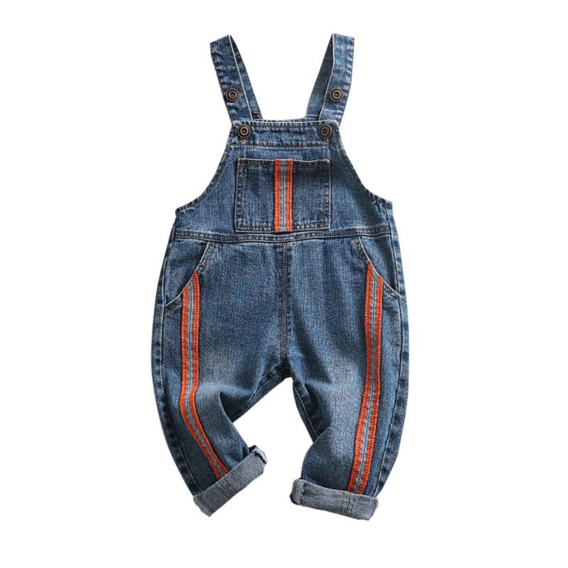 Wholesale Infant Toddler Denim Suspender Trousers 20092