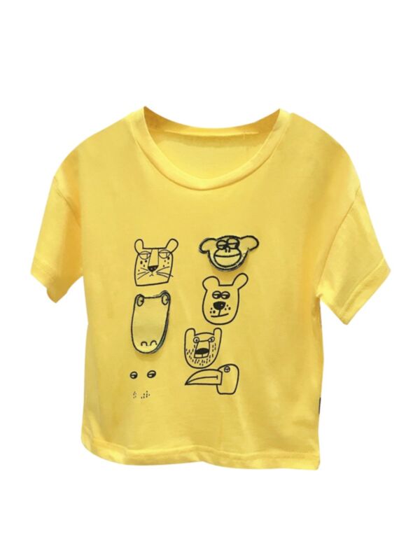 Funny Little Boys Girls Animals T-shirt