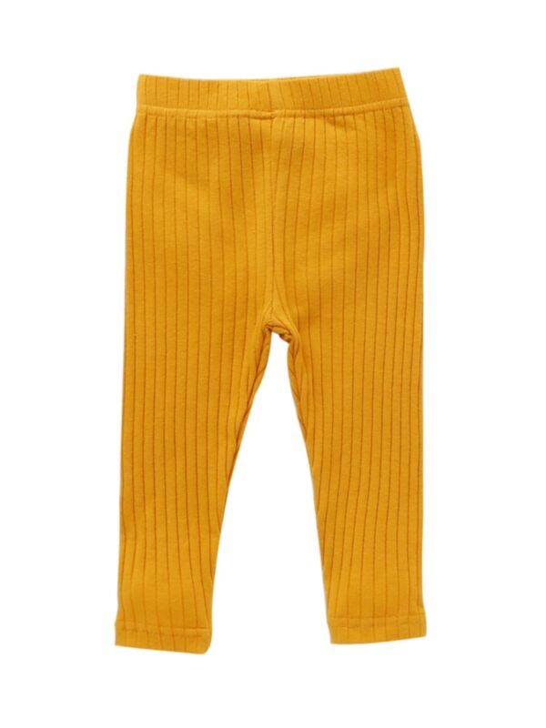 Baby Toddler Ribbed Trousers