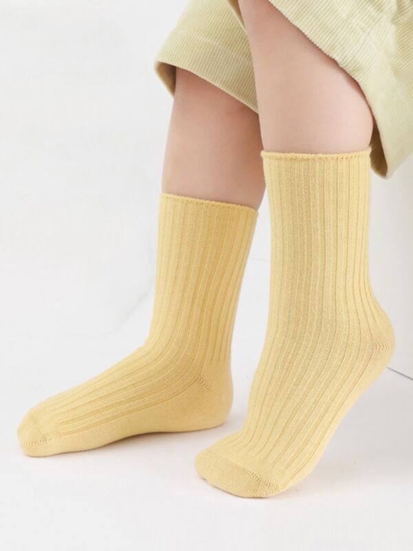 Kids Plain Socks 210731786