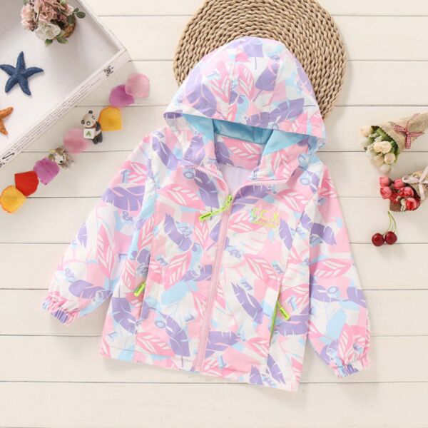 18Months-10Years Toddler Girls Waterproof Jackets Scratch-Resistant And Wear-Resistant Clothing Wholesale Childrens Clothing KCV600552