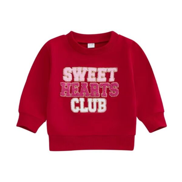 9M-4Y Unisex Christmas Lettering Towel Embroidery Crewneck Sweatshirts Wholesale Toddler Boutique Clothing V3824111300009