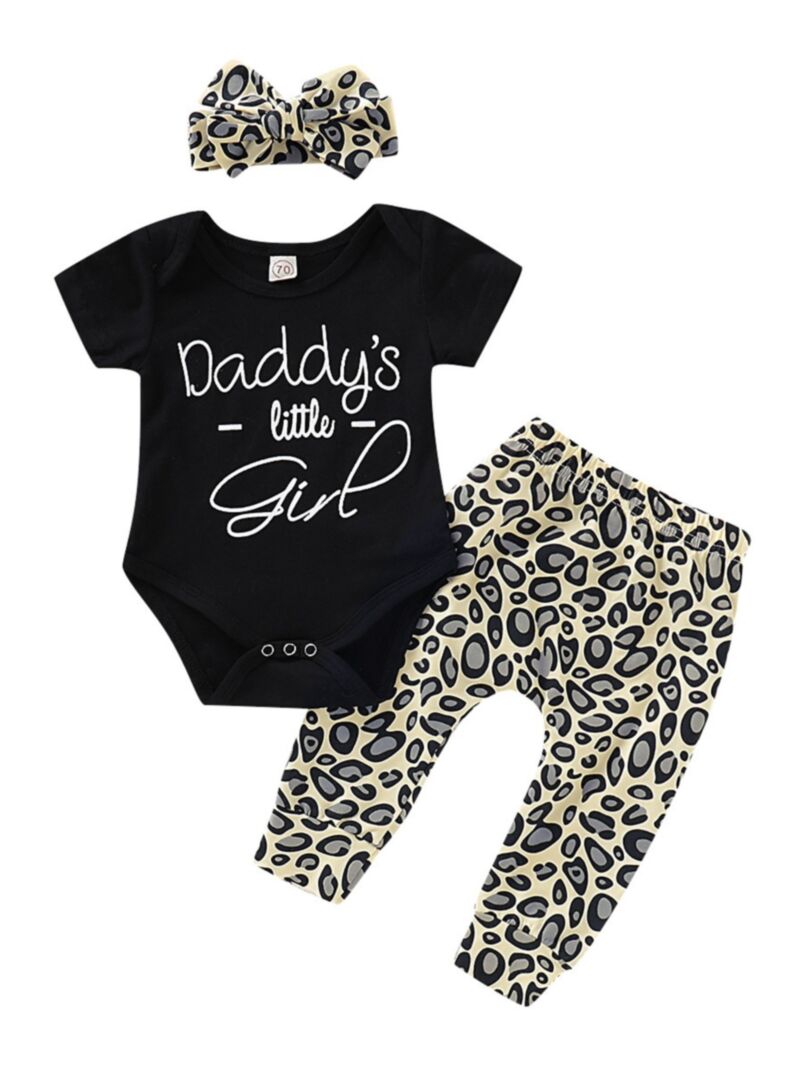 Wholesale 3-Piece Fashion Baby Outfits Daddy's Little G