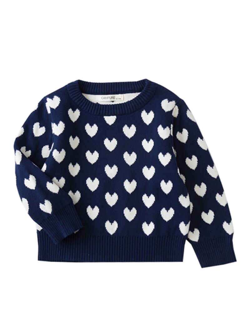 Wholesale Autumn Baby Toddler Girl Love Heart Crochet S