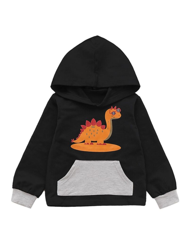 Wholesale Fall Baby Toddler Kids Dinosaur Hoodie 191023