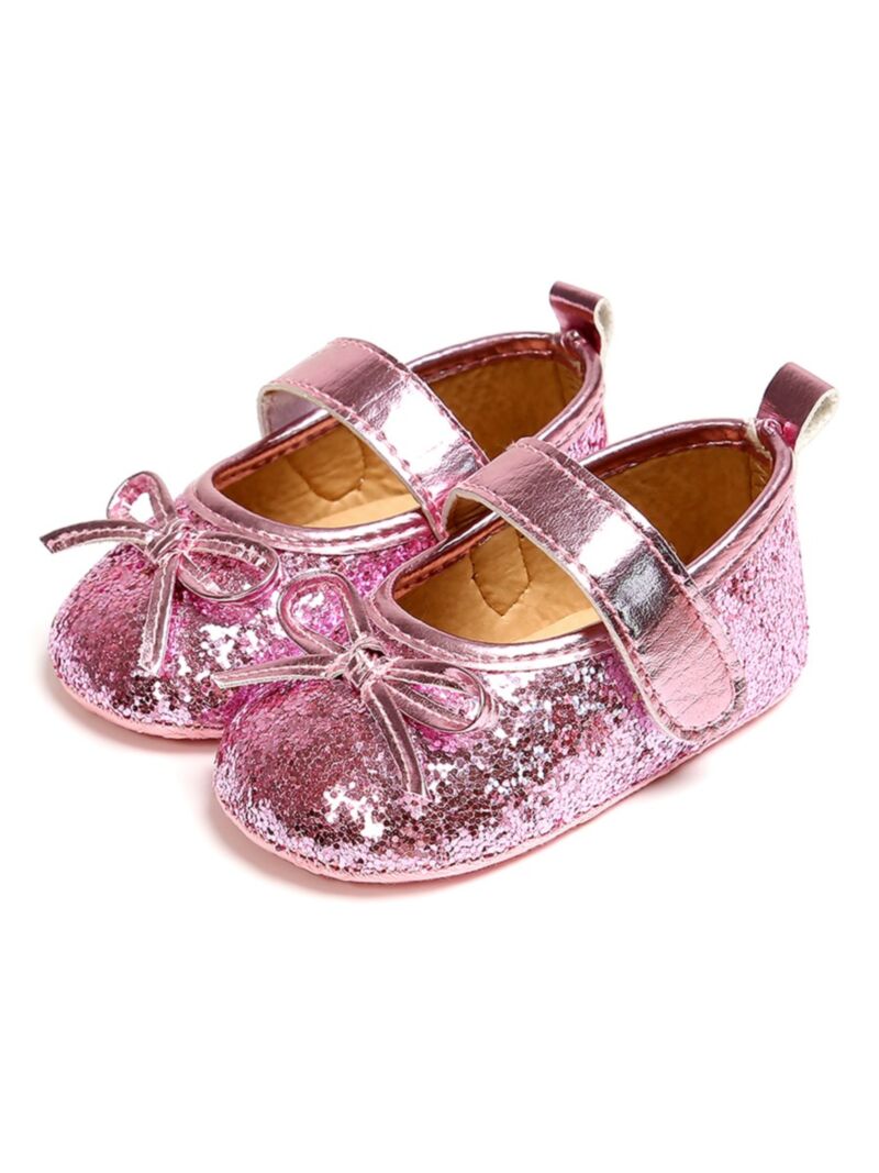 Wholesale Baby Girl Sequins Princess Shoes 19102820 - k