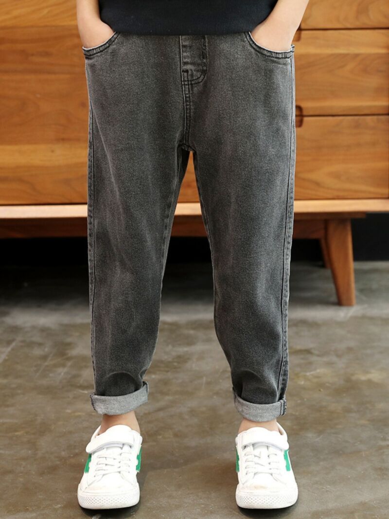 Wholesale Fashion Little Big Boy Casual Jeans 200330596