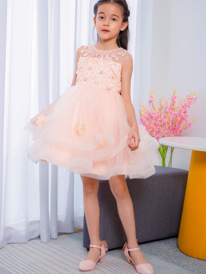 Wholesale Kid Girl Birthday Party & Wedding Princess Dr