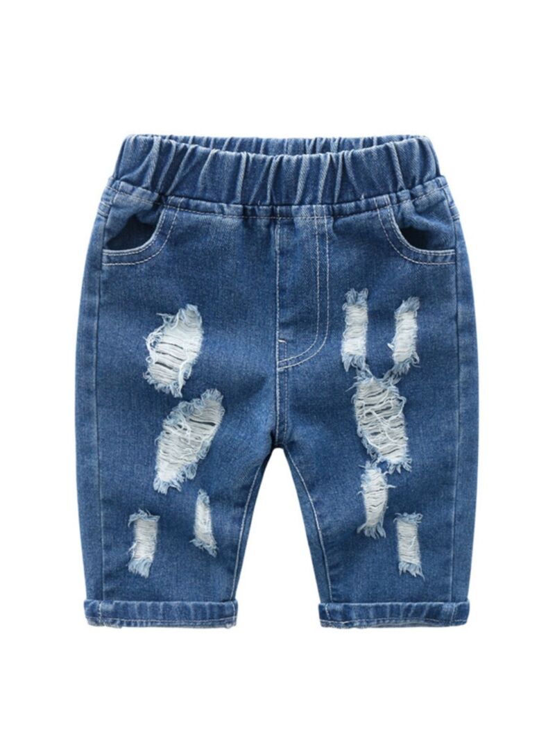 Wholesale Kid Boy Ripped Jeans 200901584 - kiskissing.c