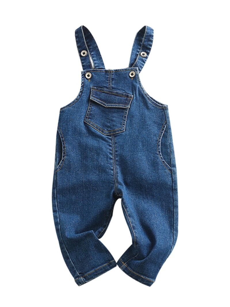 Wholesale Little Kid Stylish Overall Jeans 200923972