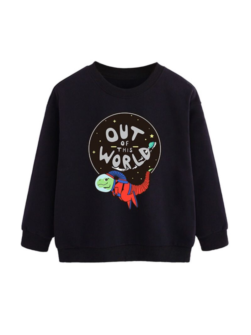 Wholesale Kid Boy Out Of This World Dinosaur Sweatshirt   201124114 1  1 