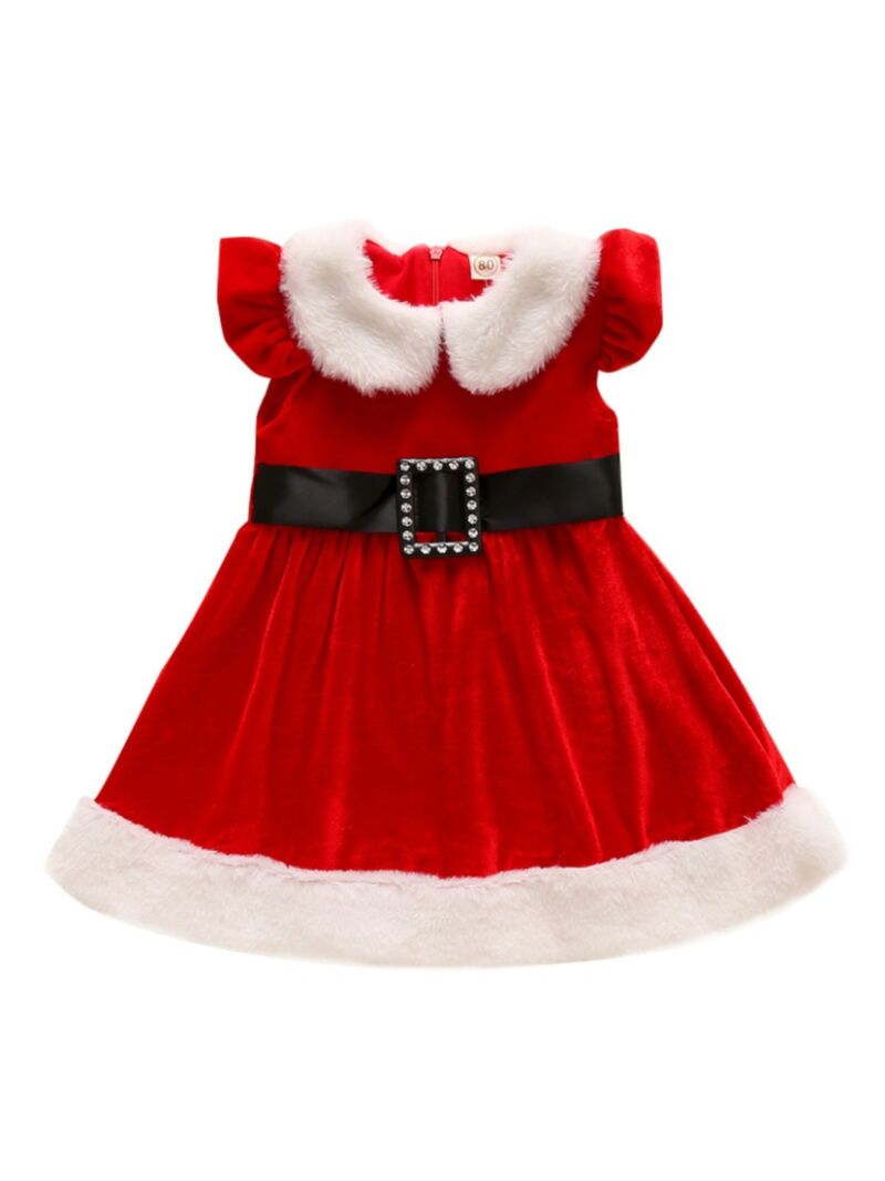 Wholesale Kid Girl Christmas Dress 201125181 - kiskissi