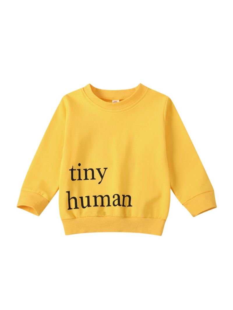 Wholesale Kid Tiny Human Sweatshirt 201126395 - kiskiss